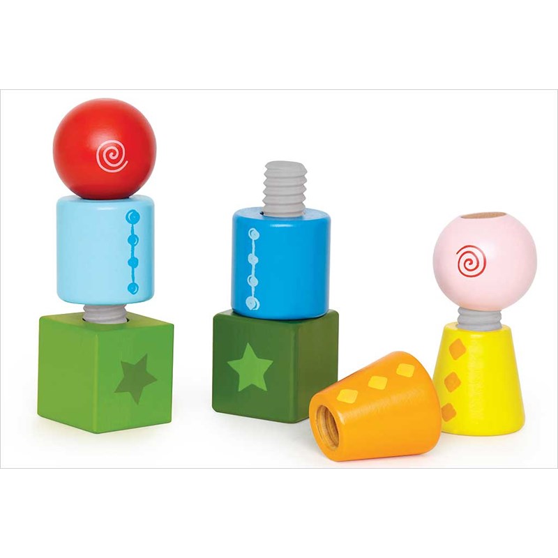 Hape - Formes à visser en bois hape