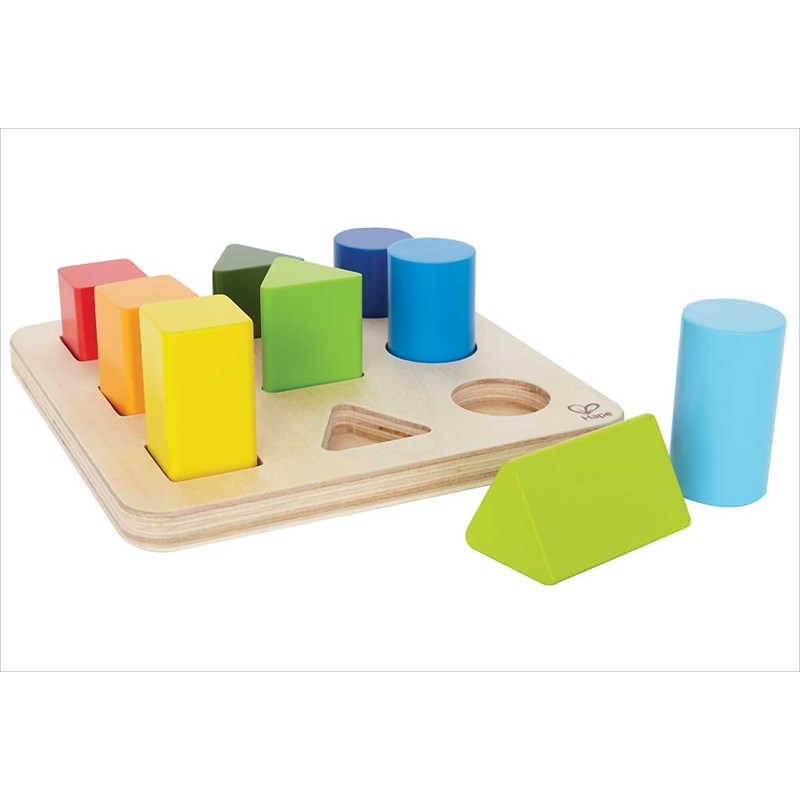 Jeu de formes et de couleurs hape