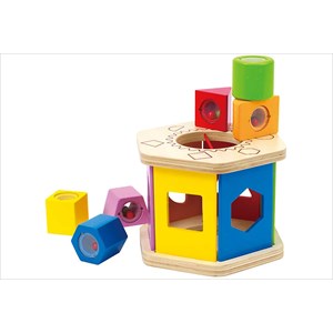 Trieur de formes en bois hape