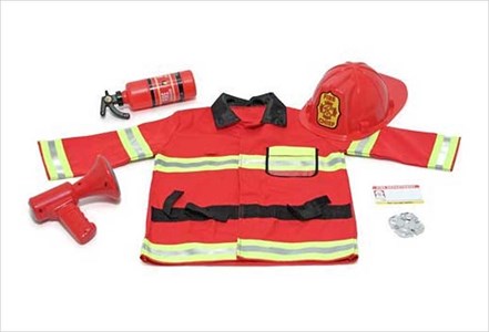 Déguisement de pompier 3 - 6 ans