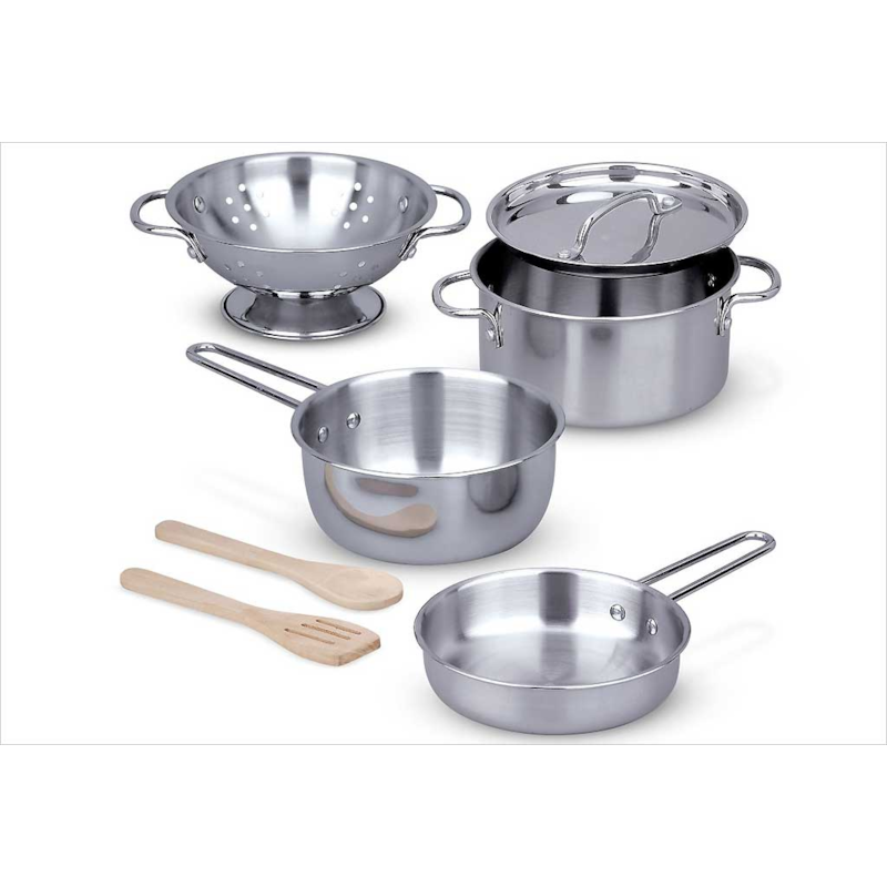 Petite Casserole De Dînette En Aluminium - Jeu D'imitation Pour Enfants - Occasion Très Bon état