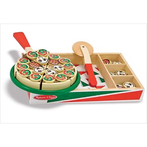 Pizza en bois melissa & doug