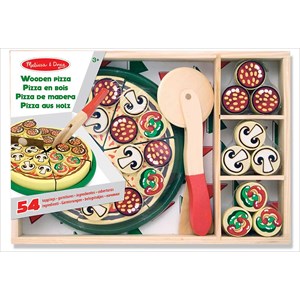 Pizza en bois melissa & doug