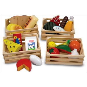 Aliments en bois groupes alimentaires