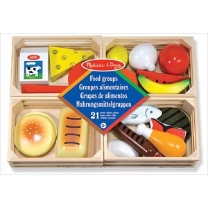 Aliments en bois groupes alimentaires