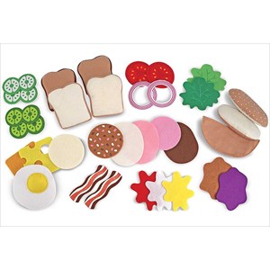 Jouet sandwich tissus melissa & doug
