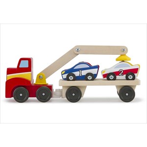 Camion de transport bois grue magnétique