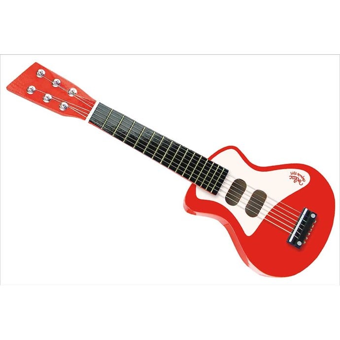 PAPERNANO Guitare Electrique Rouge - Jeu de construction pour enfant