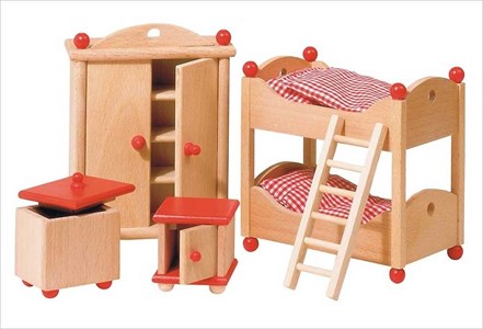 Chambre d'enfants goki maison poupées