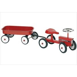 Porteur tracteur avec remorque métal