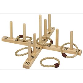 Jeu de lancer d'anneaux