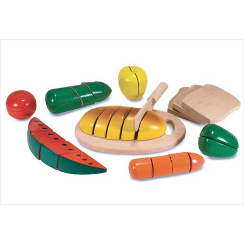 Melissa And Doug - Grands aliments en bois à découper