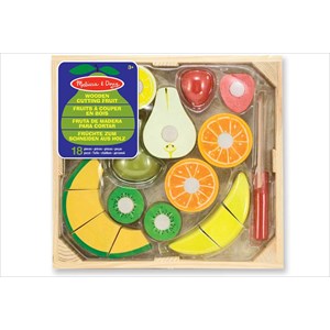 Grands fruits en bois à découper