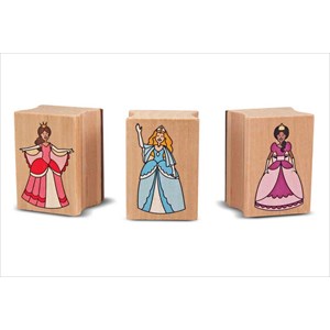 Tampons à encre princesses