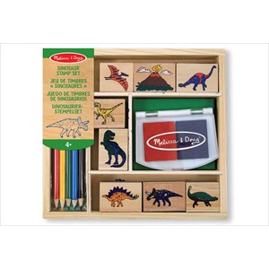 Tampons à encre dinosaures