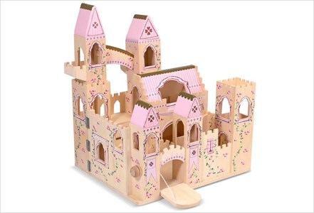 Château de princesse bois jouet