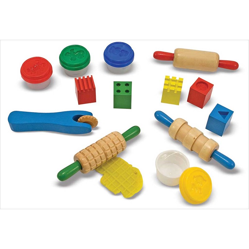 Melissa & Doug - Rouleaux pâte à modeler bois