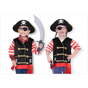 Costume de pirate 3 - 6 ans