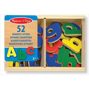 Lettres magnétiques en bois