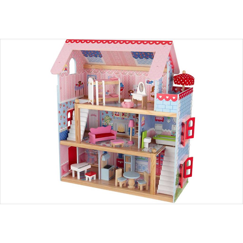 Maison de poupées en bois chelsea