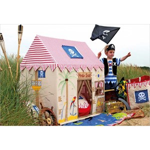 Petite cabane de pirate en tissu