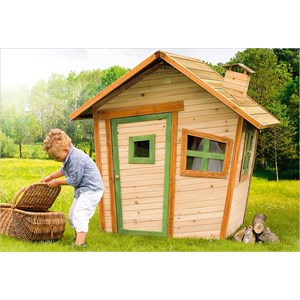 Maisonnette en bois alice label 