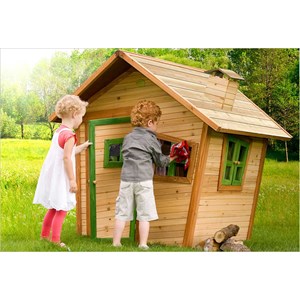 Maisonnette en bois alice label 