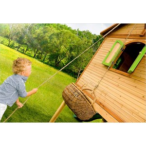 Cabane en bois sur pilotis sophie