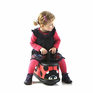 Porteur bébé dès 1 an - coccinelle