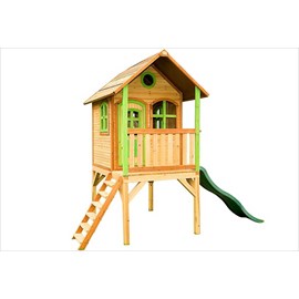 Cabane enfant en bois sur pilotis laura