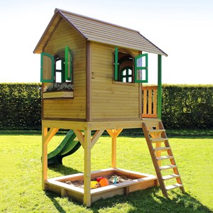 Haute cabane en bois enfant sarah