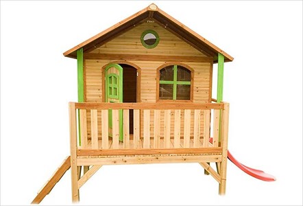 Grande cabane enfant sur pilotis stef