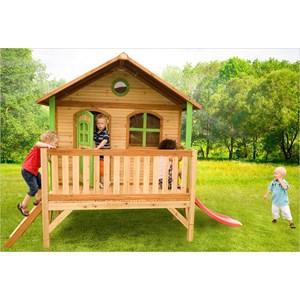 Grande cabane enfant sur pilotis stef