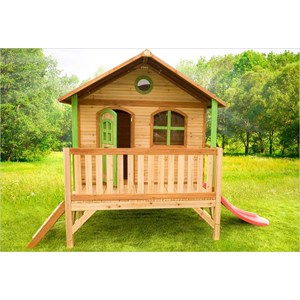 Grande cabane enfant sur pilotis stef