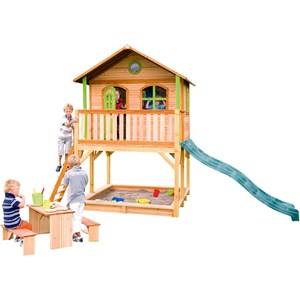 Grande cabane  marc + bac à sable