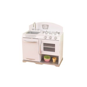 Cuisinière retro blanche