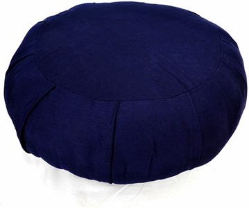 Coussin de yoga zafu en coton bio 33 x 1