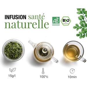 Infusion bio moringa