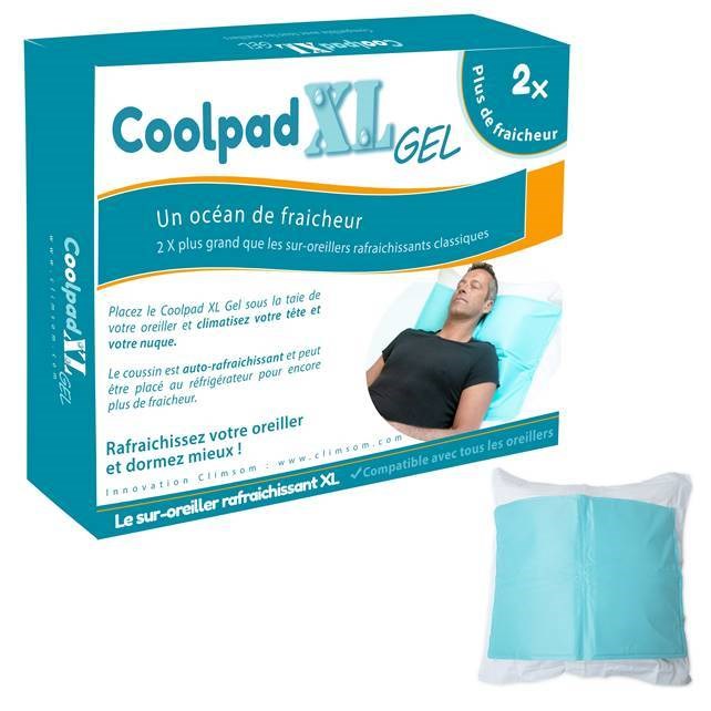 Climsom - Oreiller rafraichissant coolpad xl gel