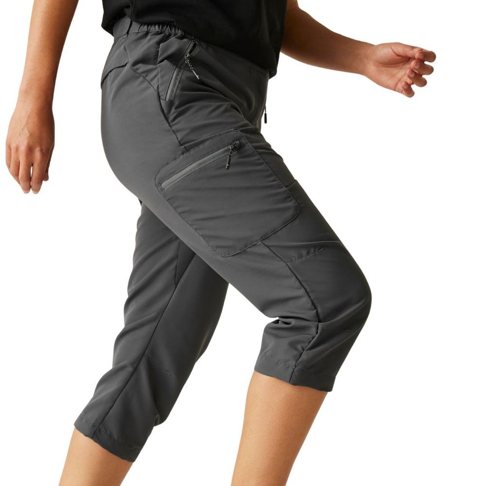 Pantalon De Randonnée Femme Regatta Chaska II – Séchage Rapide – Bas Zippé – Polyamide Imperméable – Léger