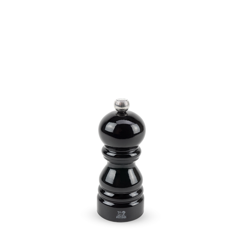 Paris moulin à sel manuel en bois laqué