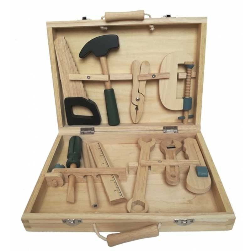 Malette à outils en bois egmont toys -