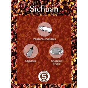 Sichuan poivre rouge de chine, 40g - 4