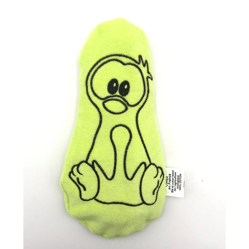 Pingouin tissu vert pomme