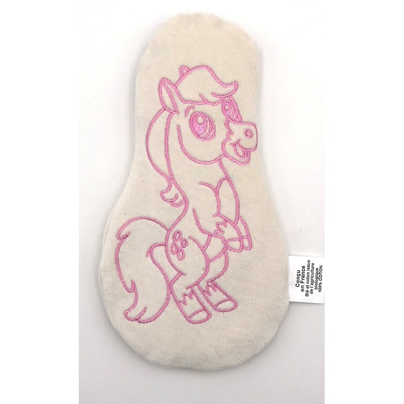 Eco-conseils - Licorne tissu ecru