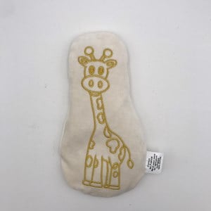 Girafe tissu ecru