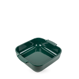 Appolia plat four céramique carré vert