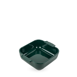 Appolia plat four céramique carré vert