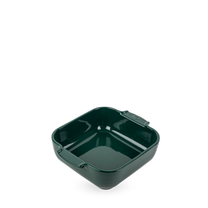Appolia plat four céramique carré vert