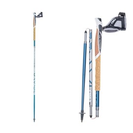 Bâtons tsl trail alu 4 cork cross azu